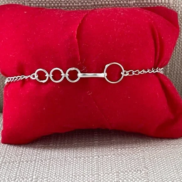 Women Handmade Bracelet Silver Tone Real Rainbow Moonstone Wrist Band Jewelry - Picture 12 of 12